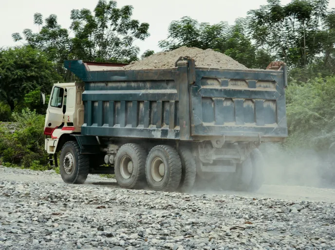 Free fill dirt delivered to a residential site